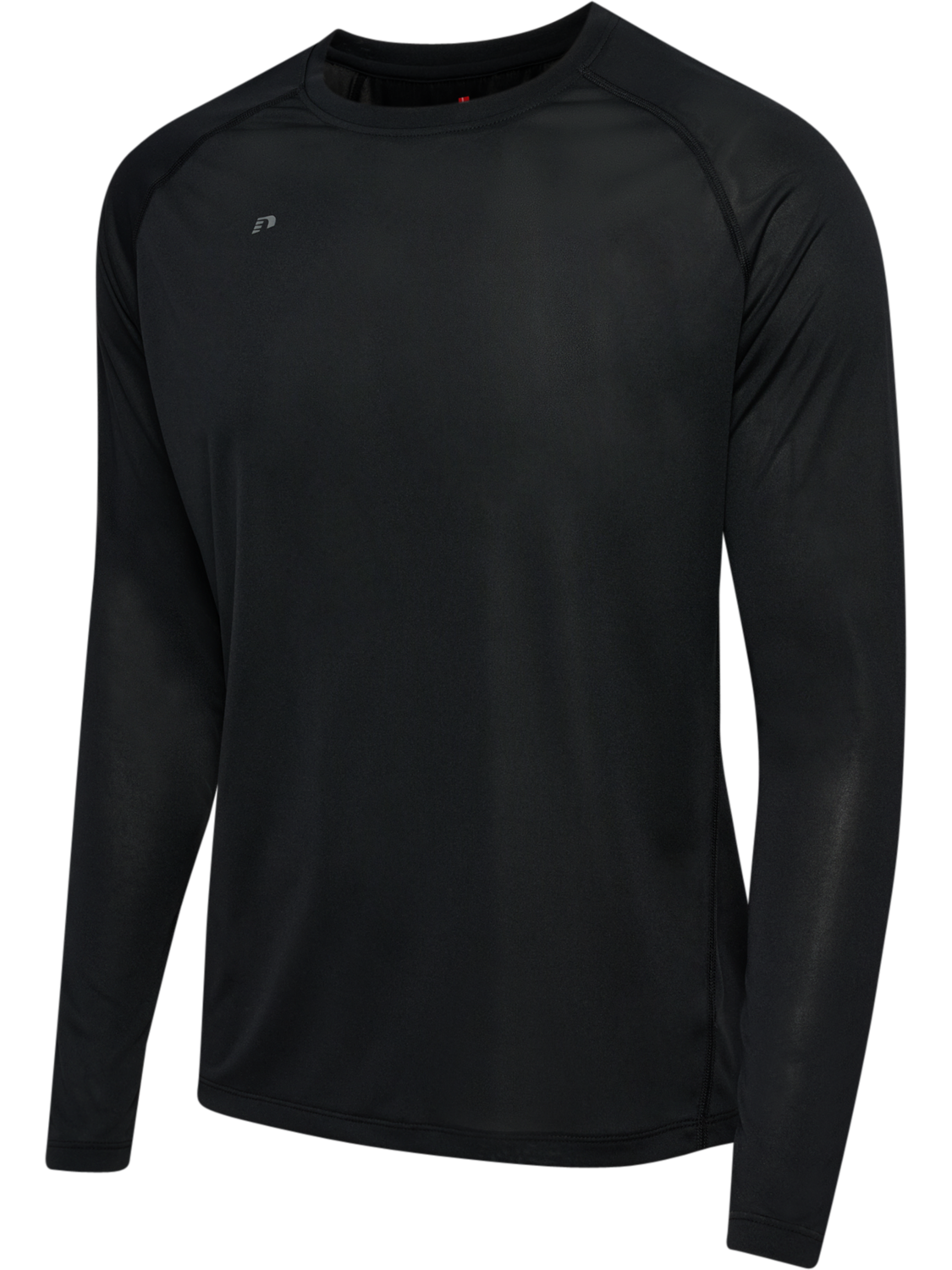 nwlBEAT T-SHIRT L/S, BLACK, packshot