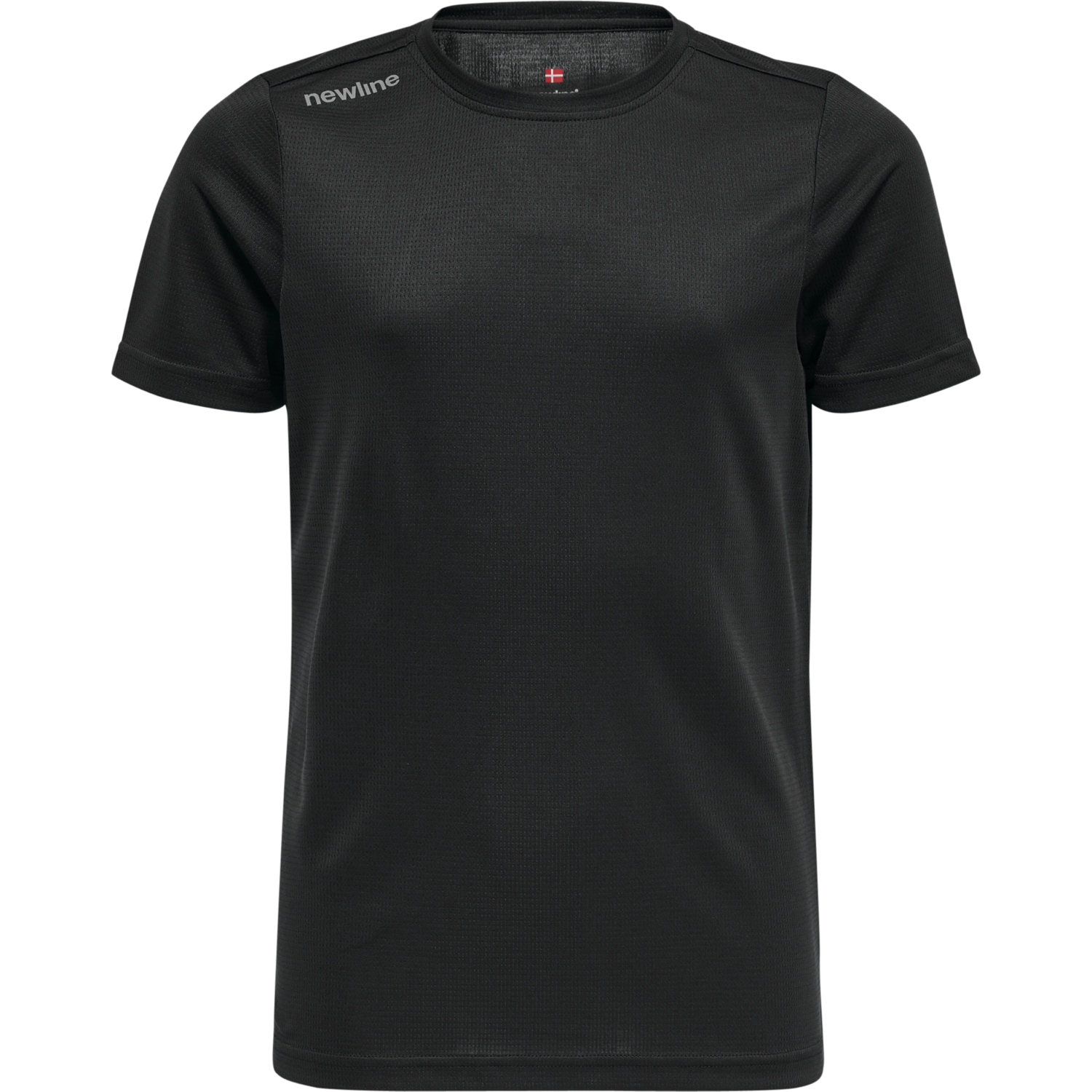 KIDS CORE FUNCTIONAL T-SHIRT S/S, BLACK, packshot