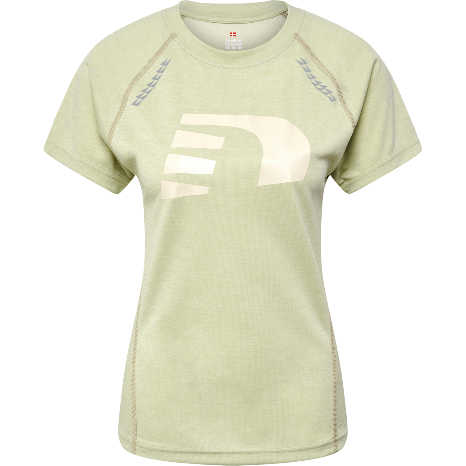 nwlORLANDO T-SHIRT S/S WOMAN, AGATE GREY MELANGE, packshot