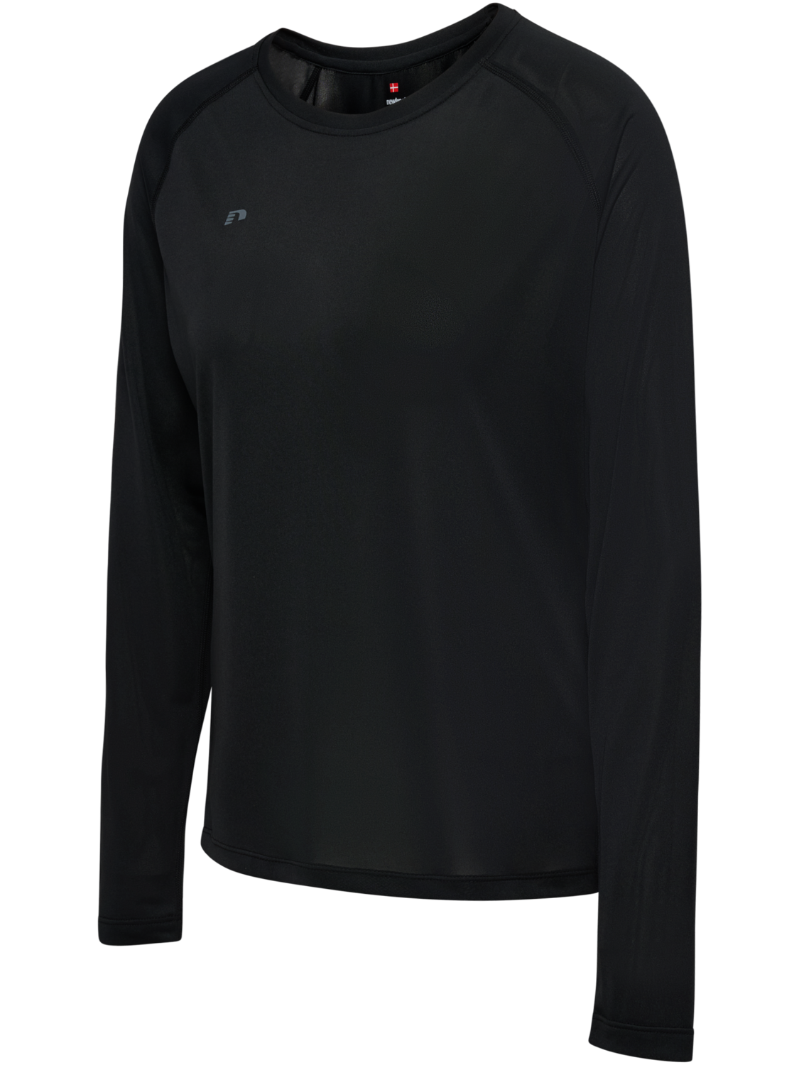 nwlBEAT W T-SHIRT L/S, BLACK, packshot