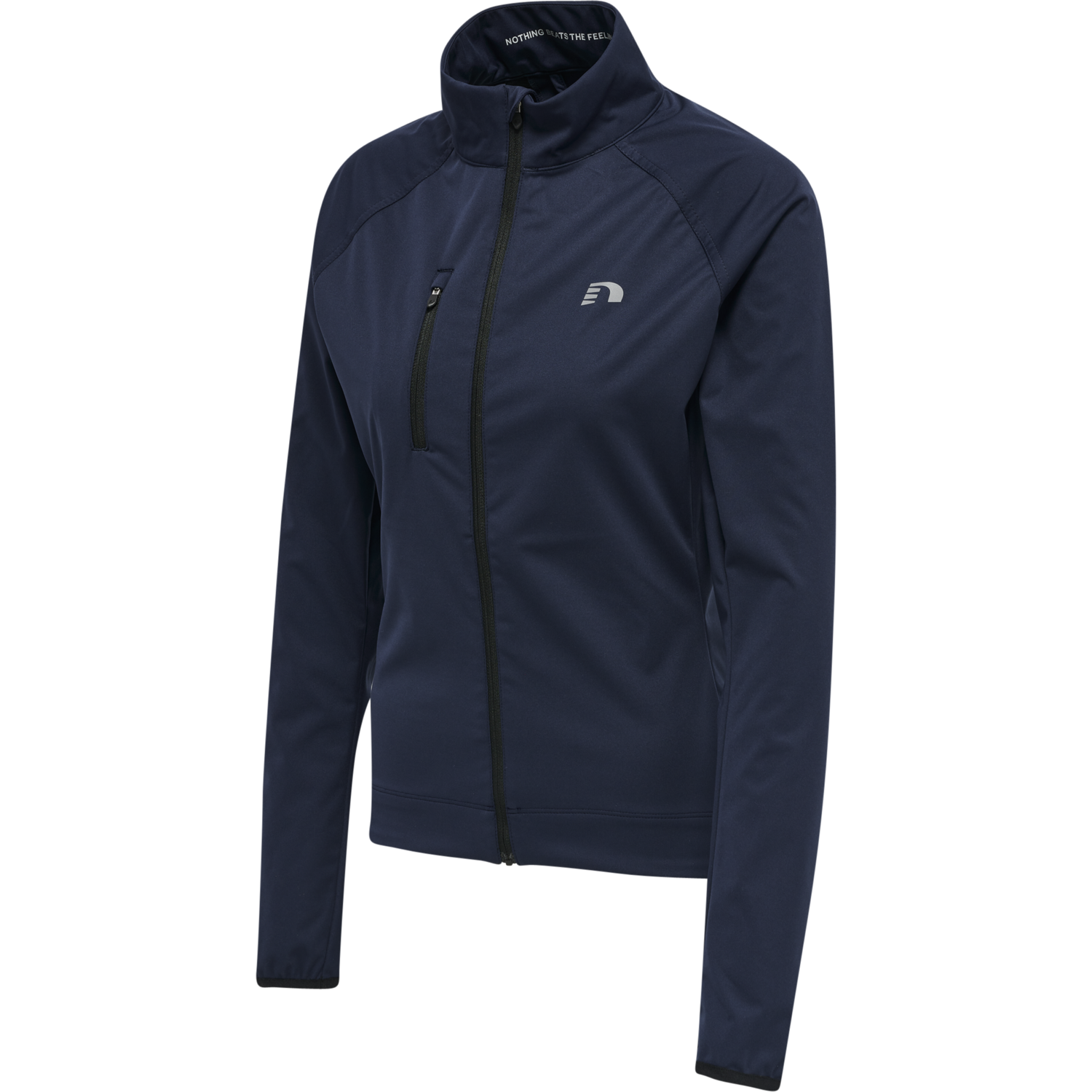 WOMENS CORE BIKE THERMAL JACKET, BLACK IRIS, packshot