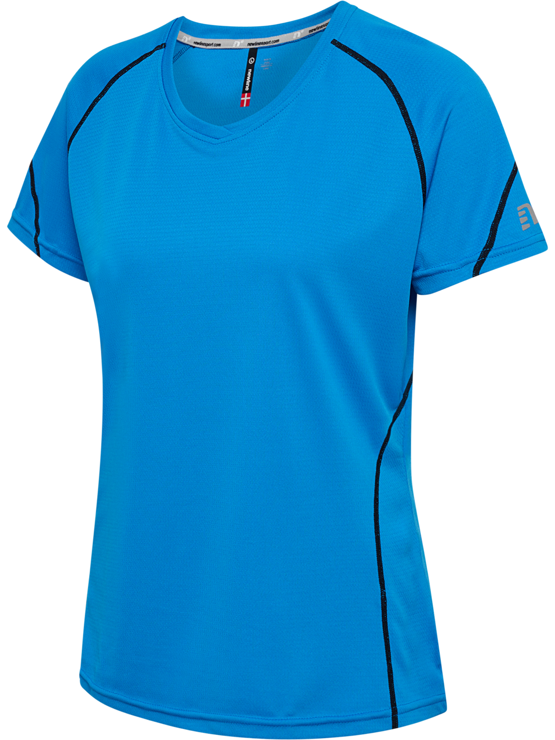 BASE COOLSKIN TEE, BLUE, packshot