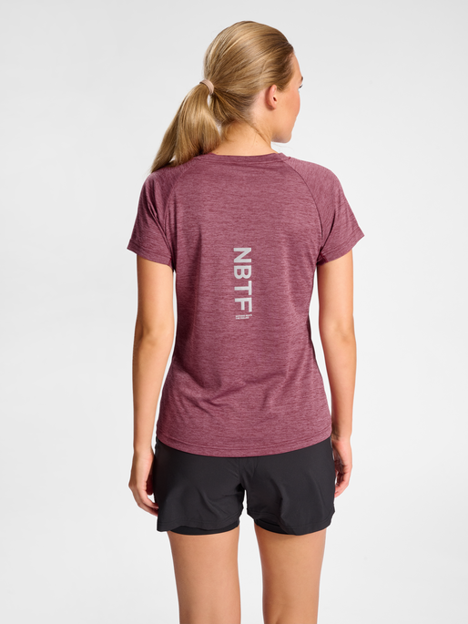 nwlPACE MELANGE TEE WOMAN, 3187, model