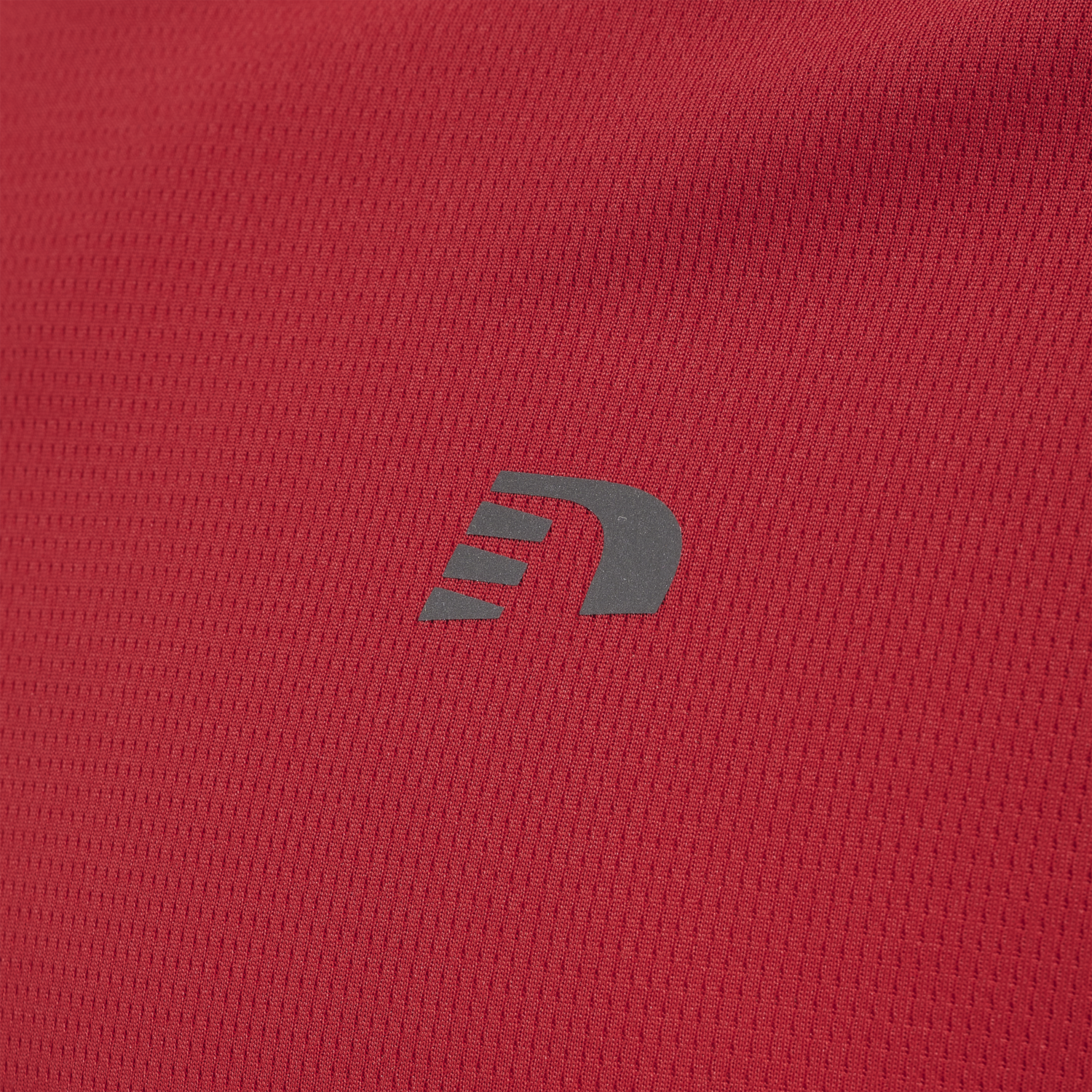 MEN CORE RUNNING T-SHIRT L/S, TANGO RED, packshot