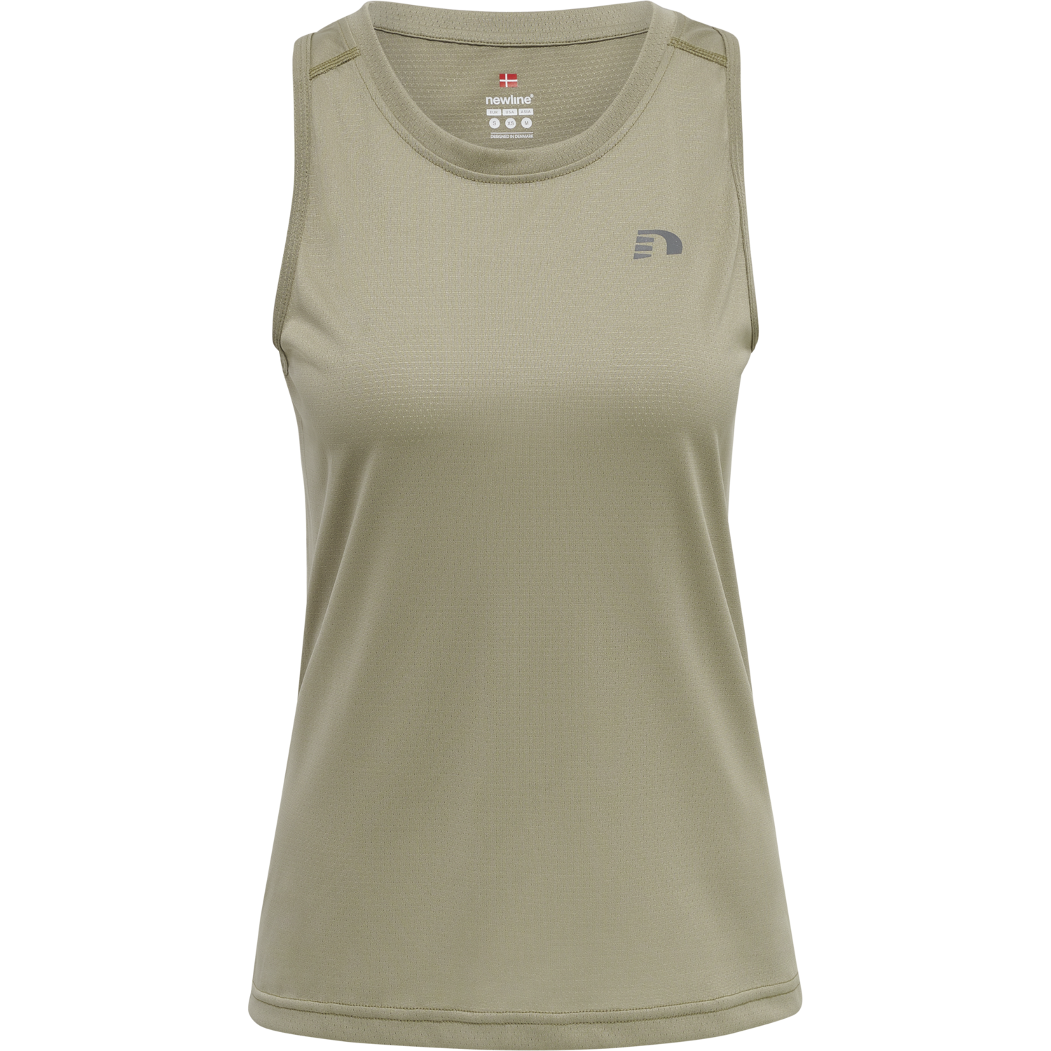 WOMEN RUNNING SINGLET, WINTER TWIG, packshot