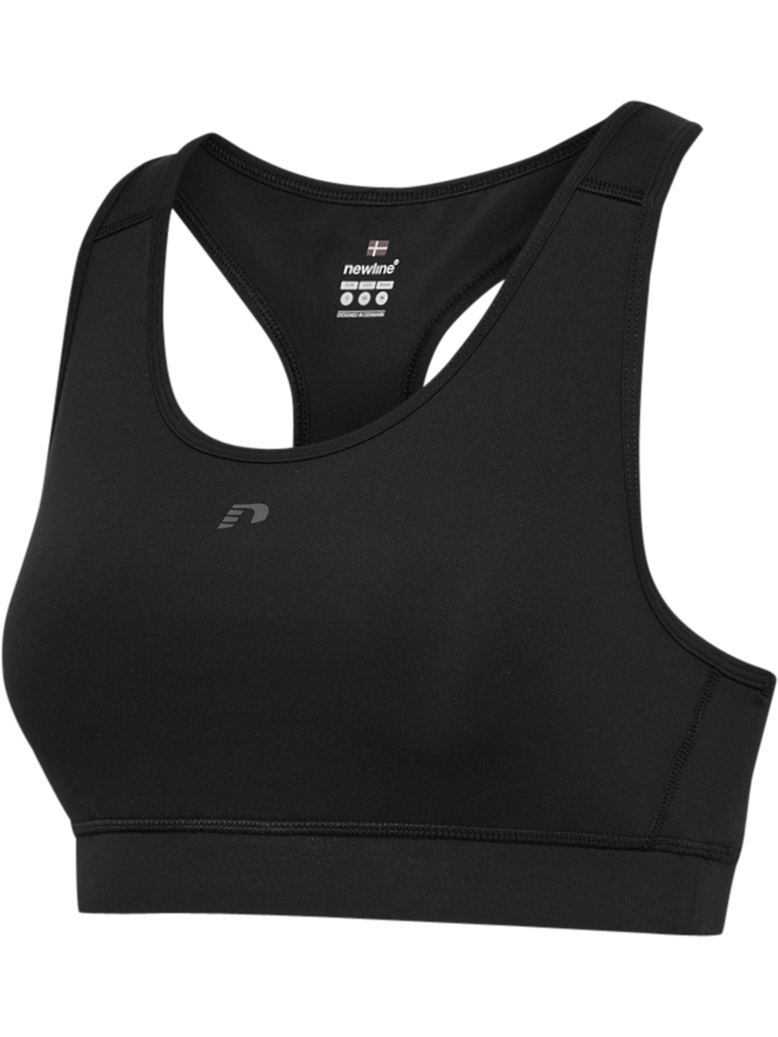 nwlLEAN SPORTS BRA, BLACK, packshot