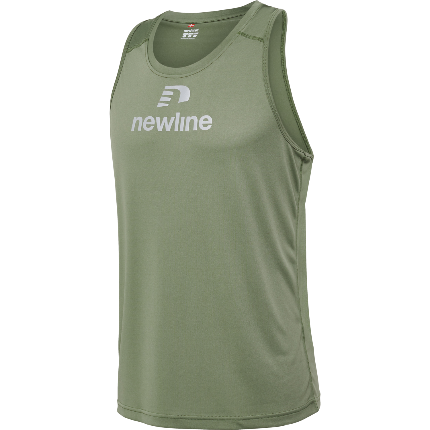 nwlBEAT SINGLET, DEEP LICHEN GREEN, packshot