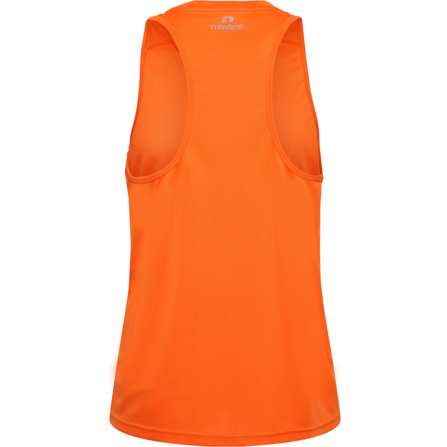 MEN'S ATHLETIC RUNNING SINGLET, ORANGE TIGER, packshot