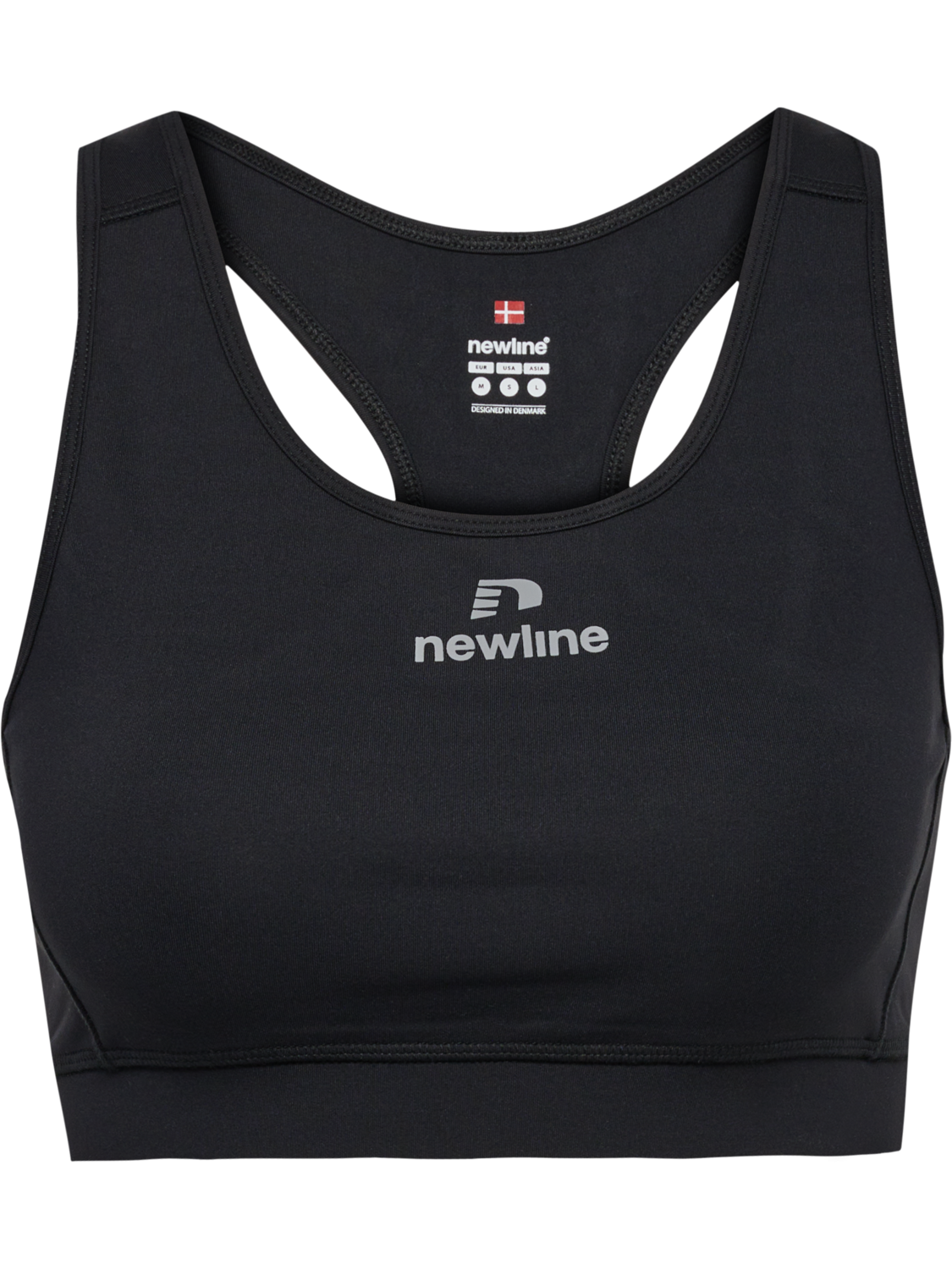 nwlLEAN SPORTS BRA, BLACK, packshot