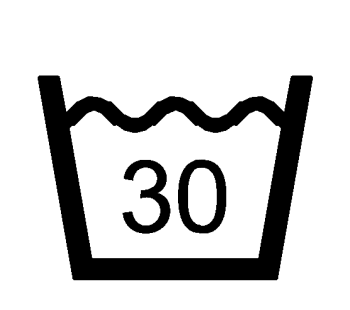 Maskintvätt vid 30 grader